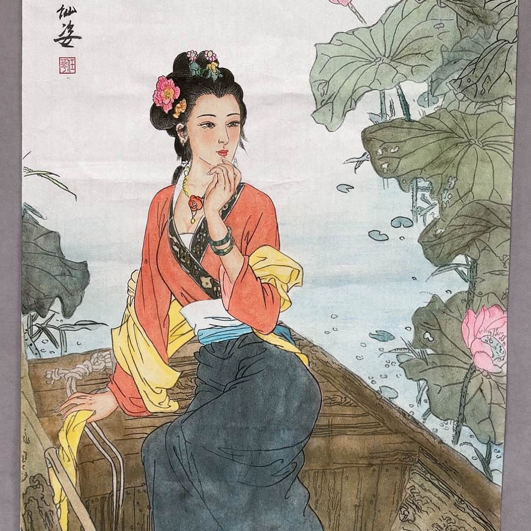 国画国画纯手绘作品请放心去藏