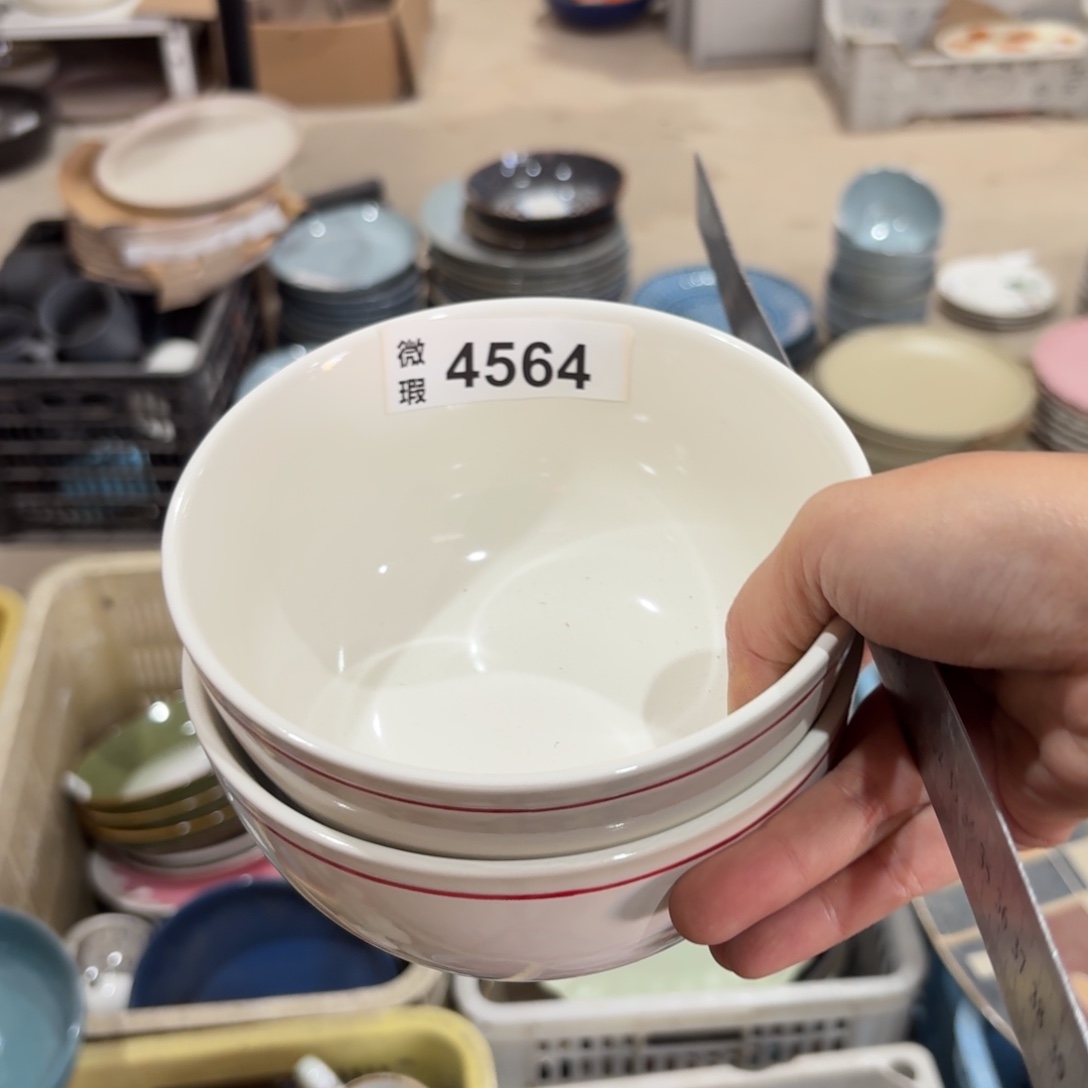 陶瓷4564 微瑕陶瓷餐具2个