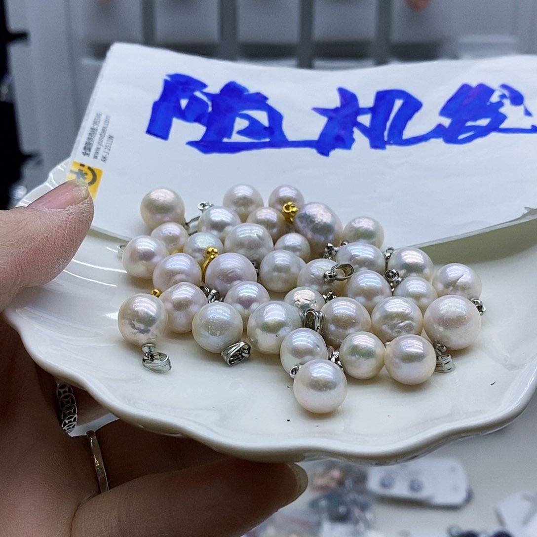 颈饰合金淡水珍珠