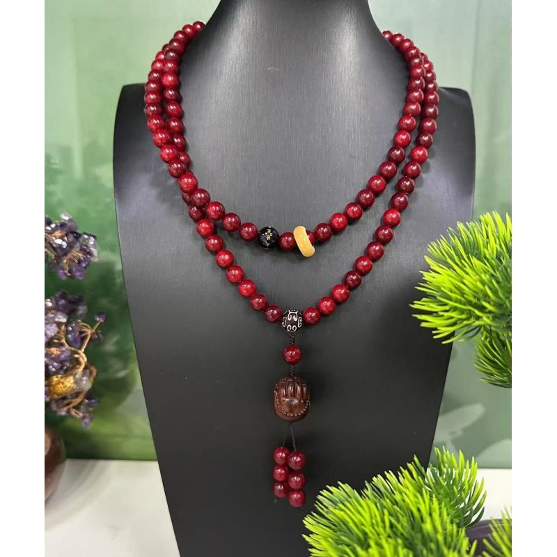 （四通八达）至纯X A434 龙血果毛衣链 多样性发其一