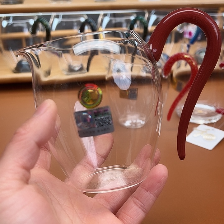 A***m高硼硅玻璃手柄款汝红