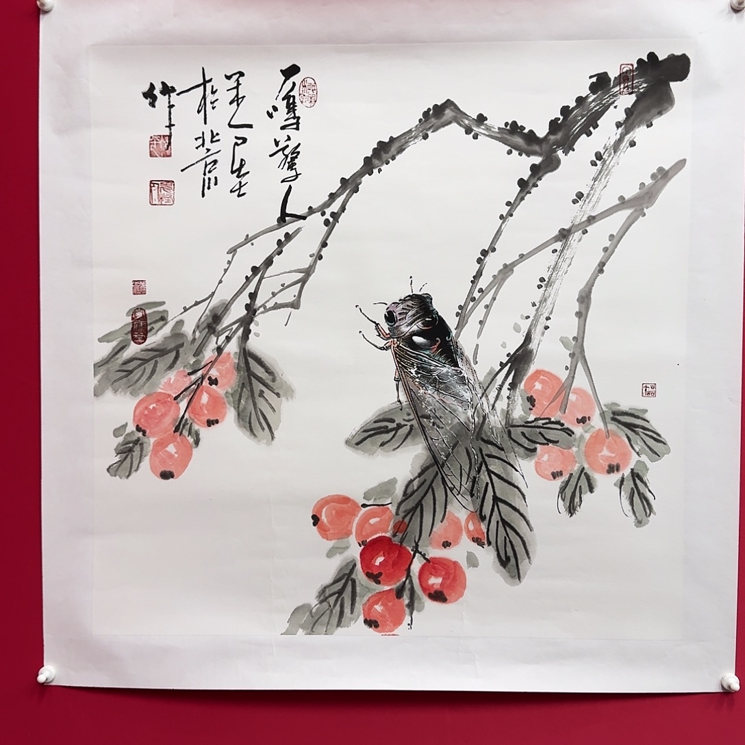 蒋***业国画柳平老师精品