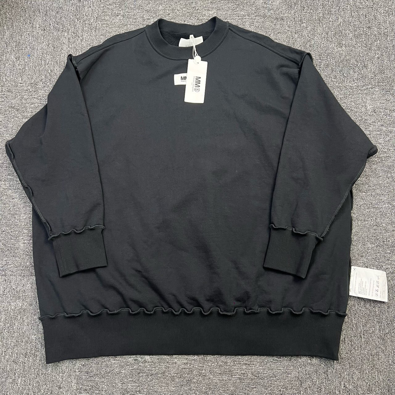 未使用 Maison Margiela/梅森马吉拉 L/卫衣/全新带吊/编码10413