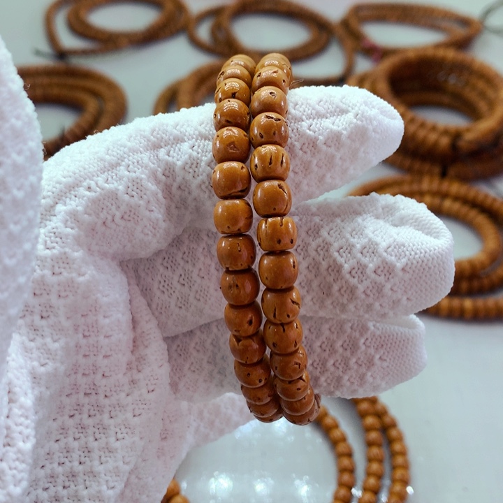 木质类胡**馋桃核手串精工老型76