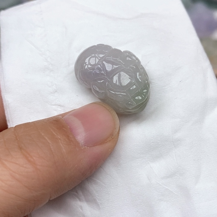 翡翠未镶嵌颈饰08号