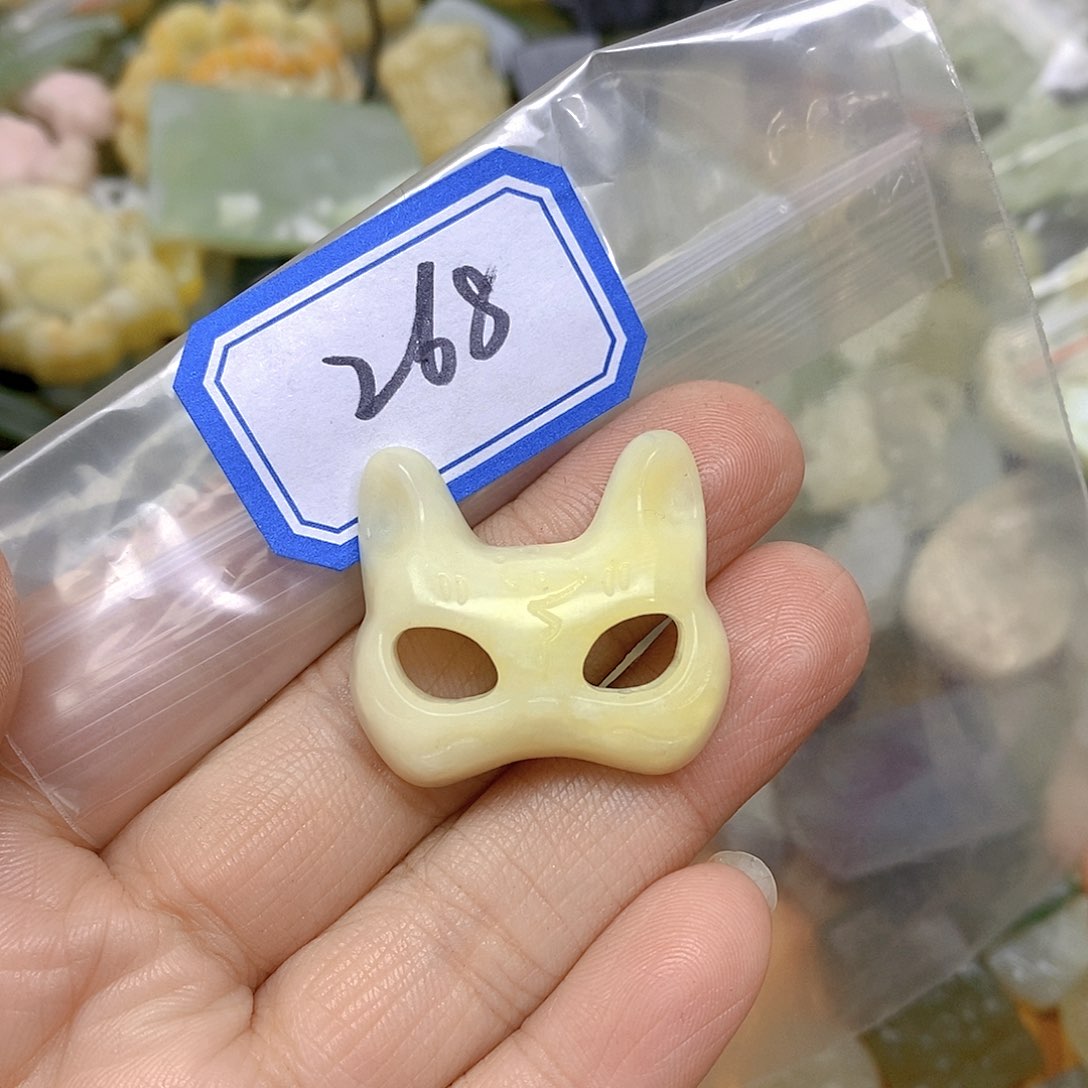 蛇纹石玉颈饰未镶嵌268