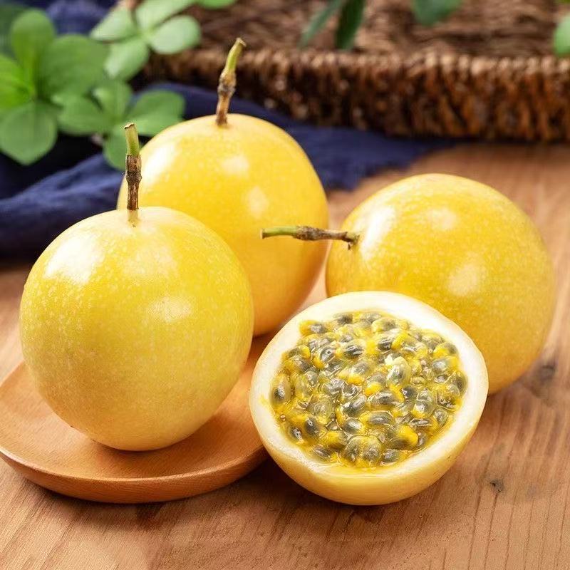 钦蜜9号黄金百香果现摘现发口感鲜甜多汁3斤起装 赠开果器