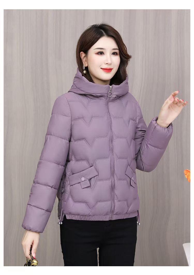 2025新款棉服韩版冬季中年宽松大码棉衣轻薄短款保暖棉袄外套