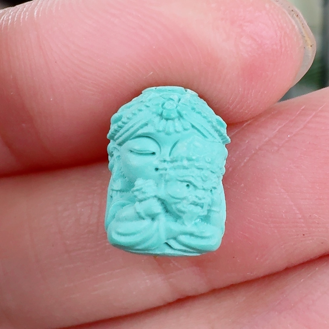 未镶嵌绿松石珠宝奇石