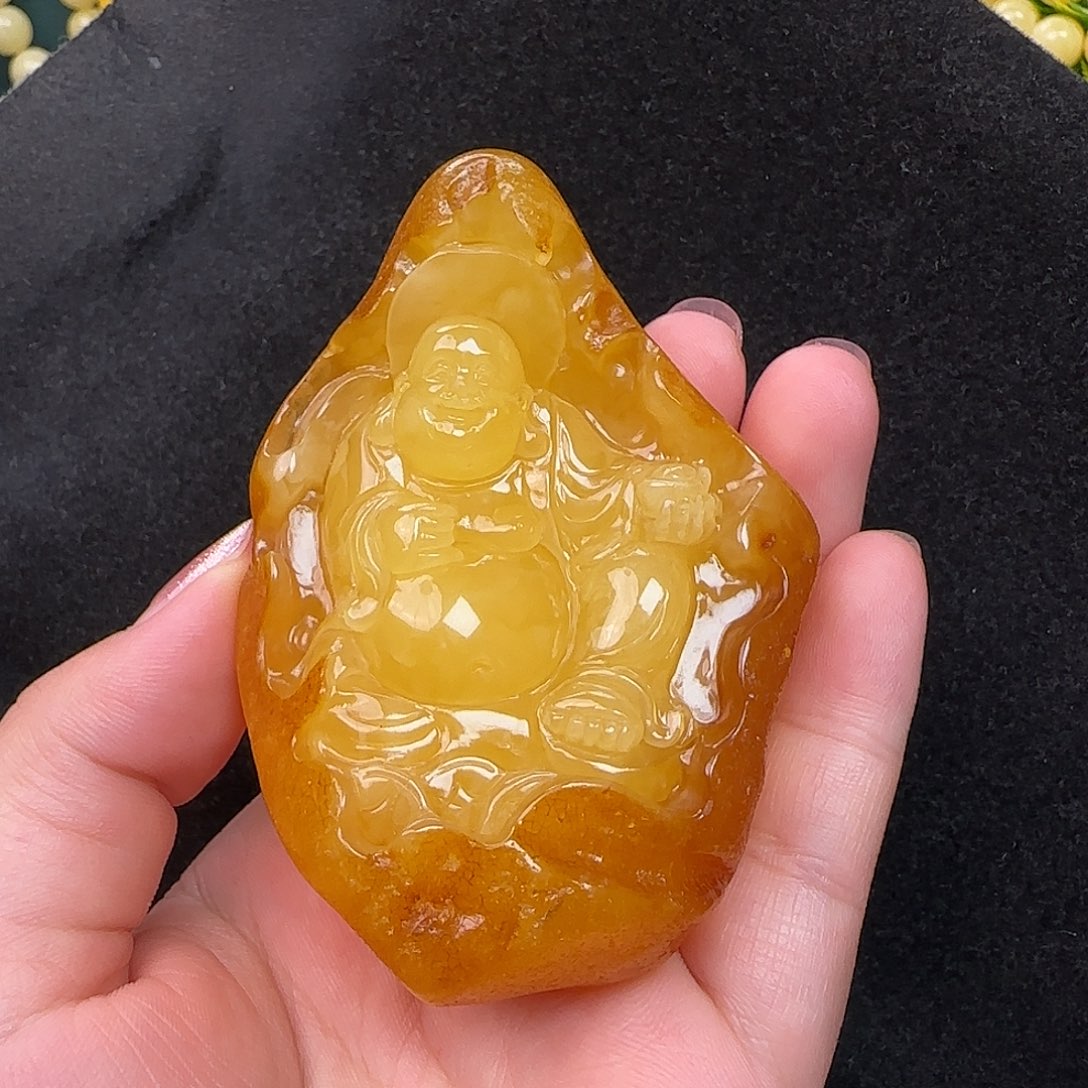 蜜蜡未镶嵌珠宝奇石