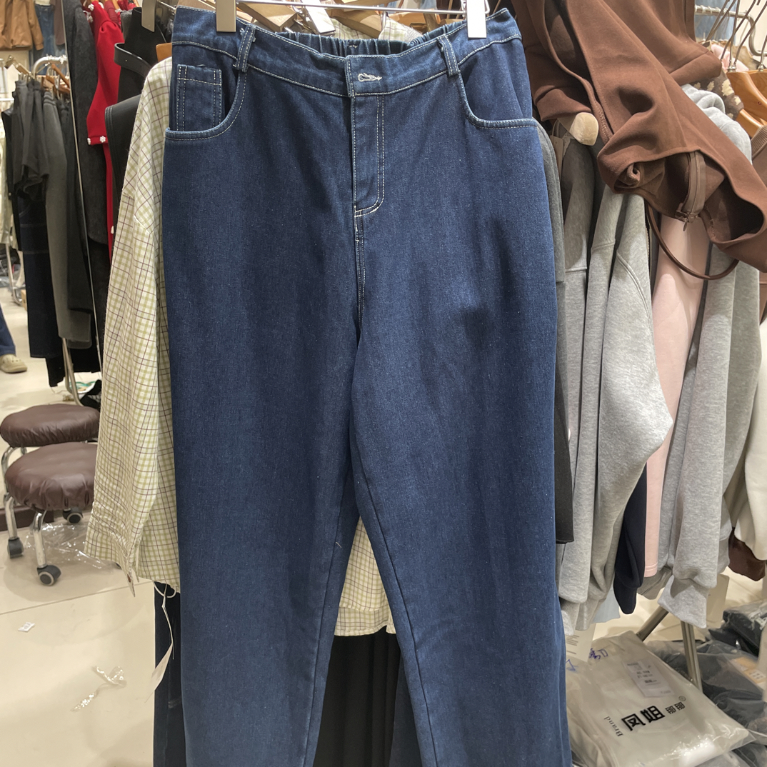 大码女装牛仔裤#6608