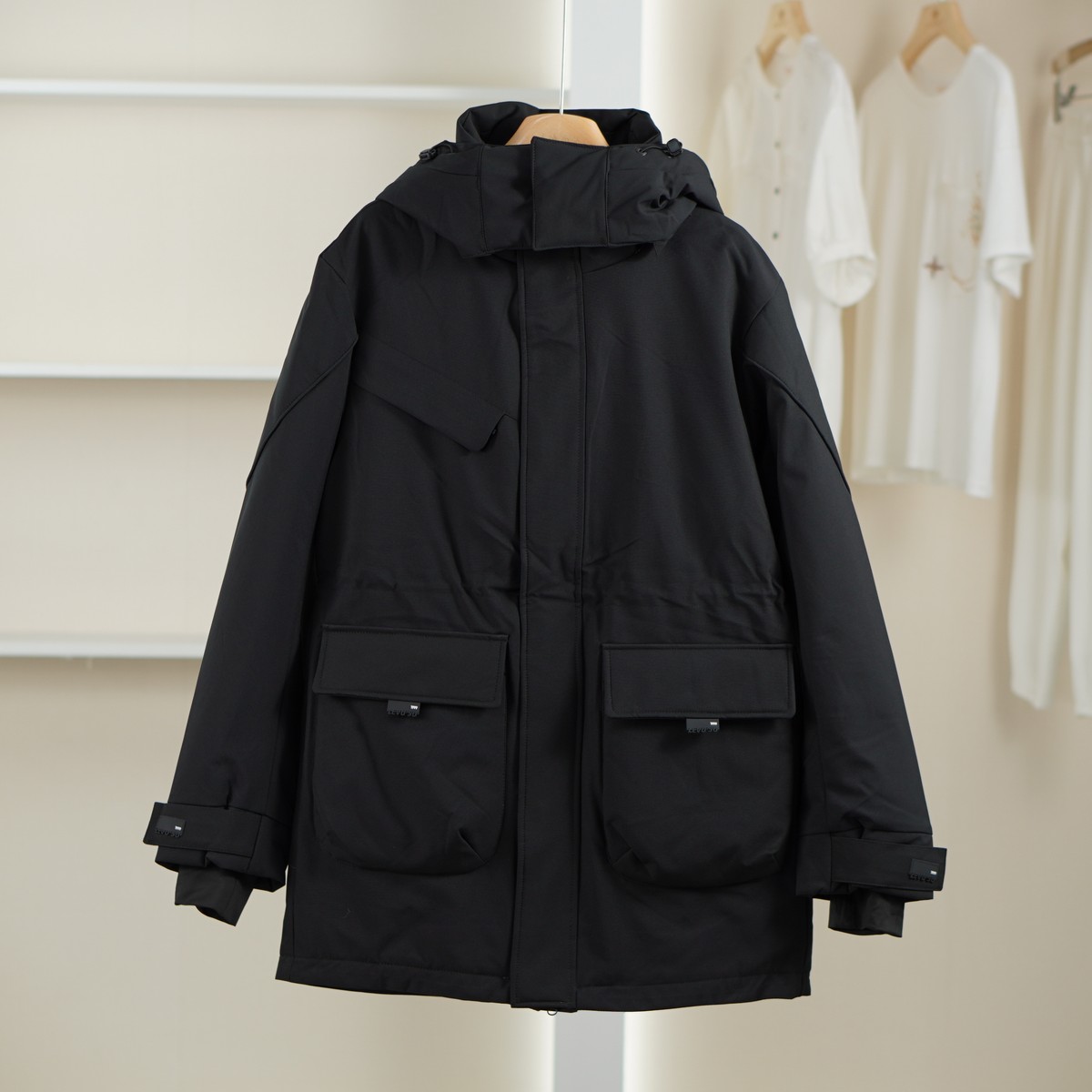 麦迪尚品【艺】5121504 简约保暖中长款羽绒服冬季女装商场同款