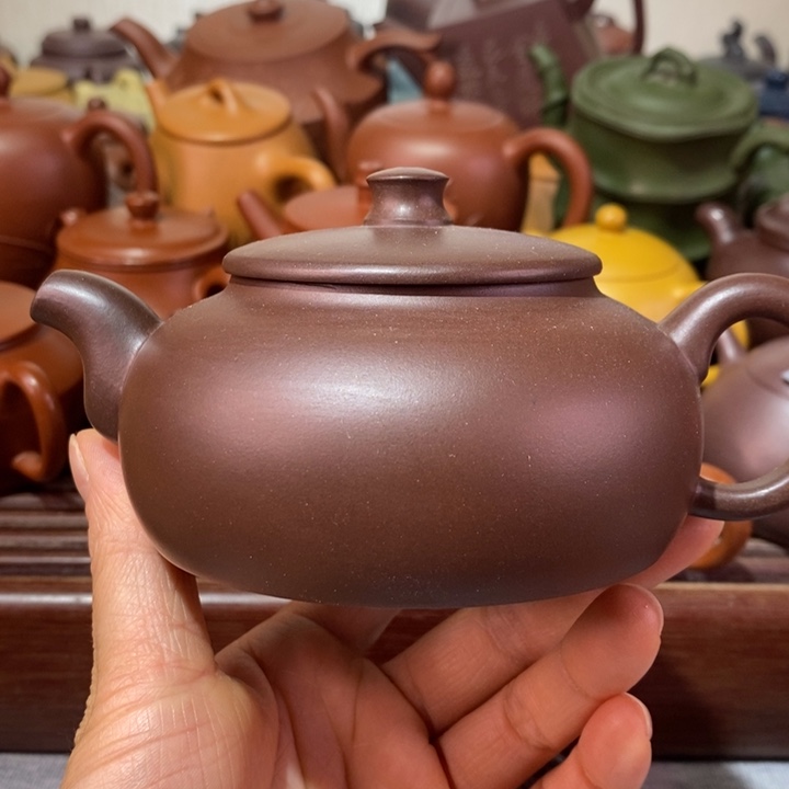 茶壶紫砂微瑕处理一把