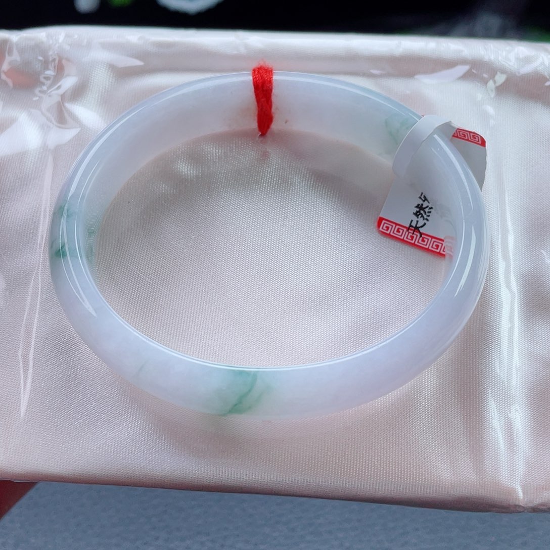 翡翠未镶嵌手镯贵妃58