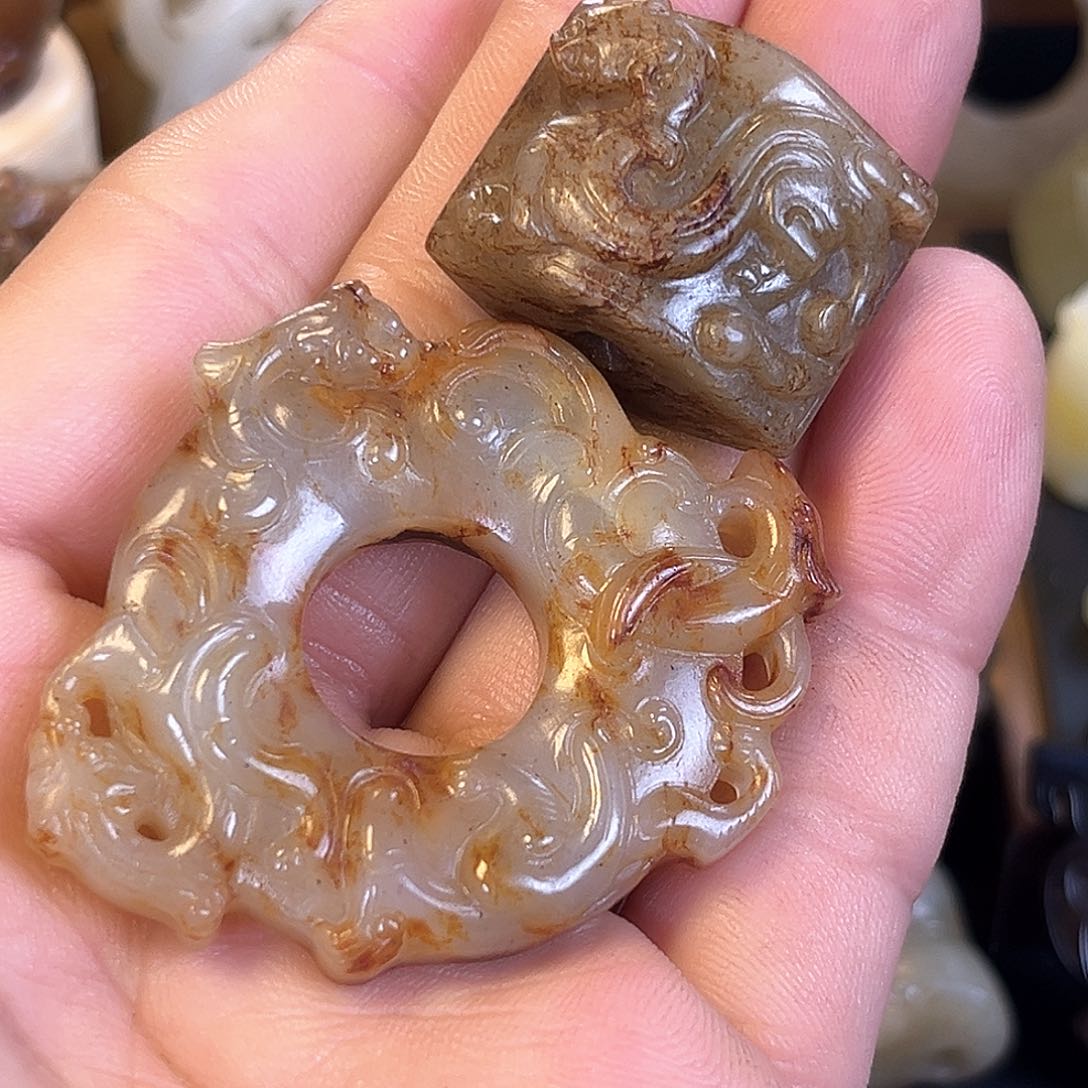 和田玉如图未镶嵌付*付