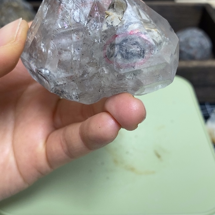 水晶水晶柱未镶嵌