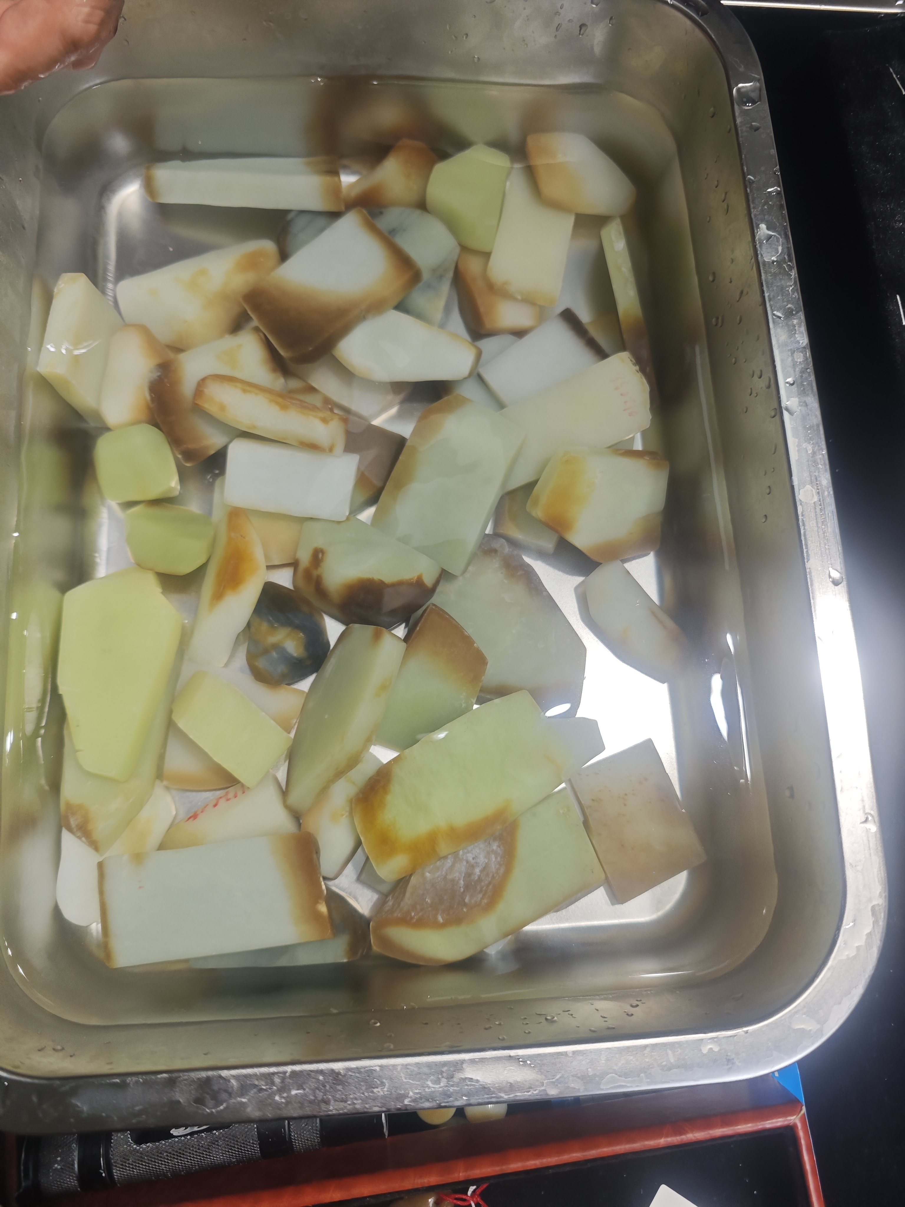 西优疆品和田玉且末新疆料天然玉石手镯