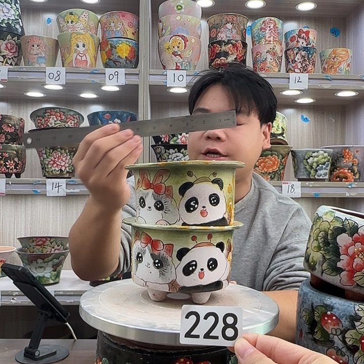 花盆紫砂瑕疵瑕疵228