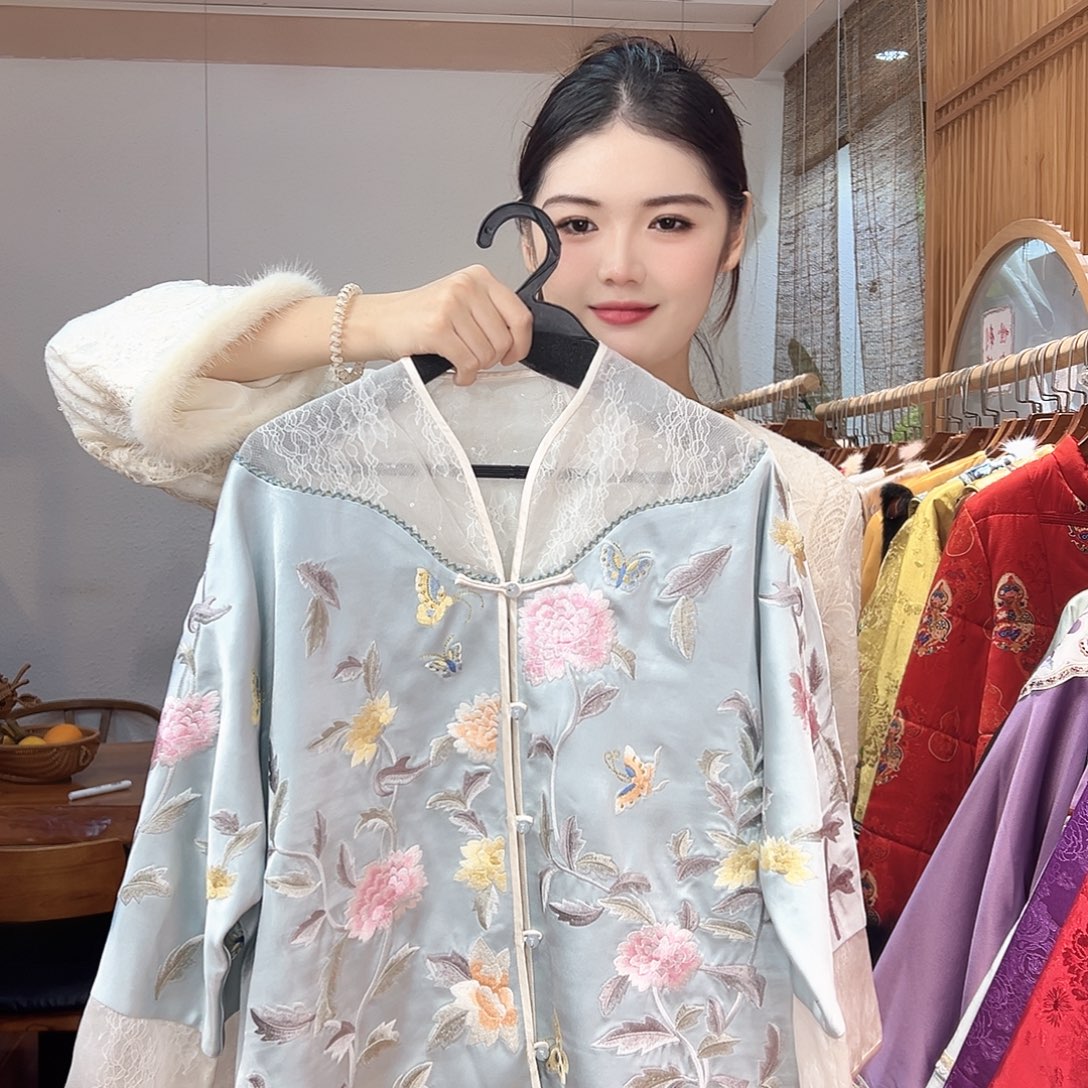 新中式女装刺绣外套431