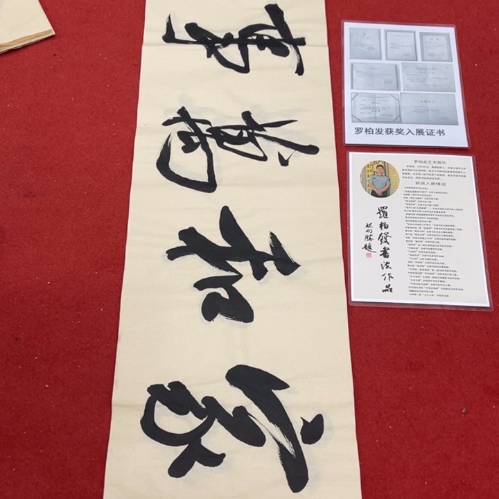 书法罗老师书法作品