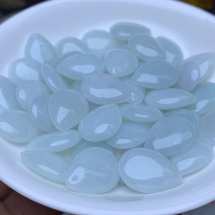 【闪购商品】翡翠手链未镶嵌卡13乘18冰水滴10个