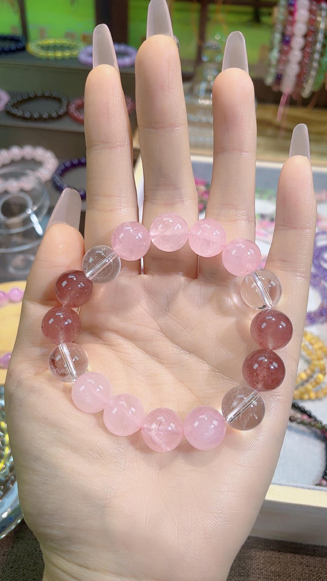 粉水手链 开启粉色梦幻爱情磁场