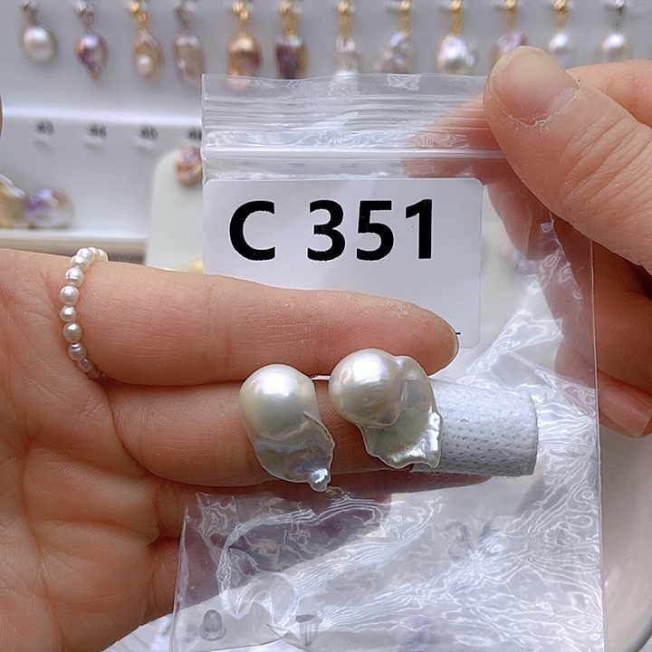 淡水珍珠颈饰银S925镶嵌