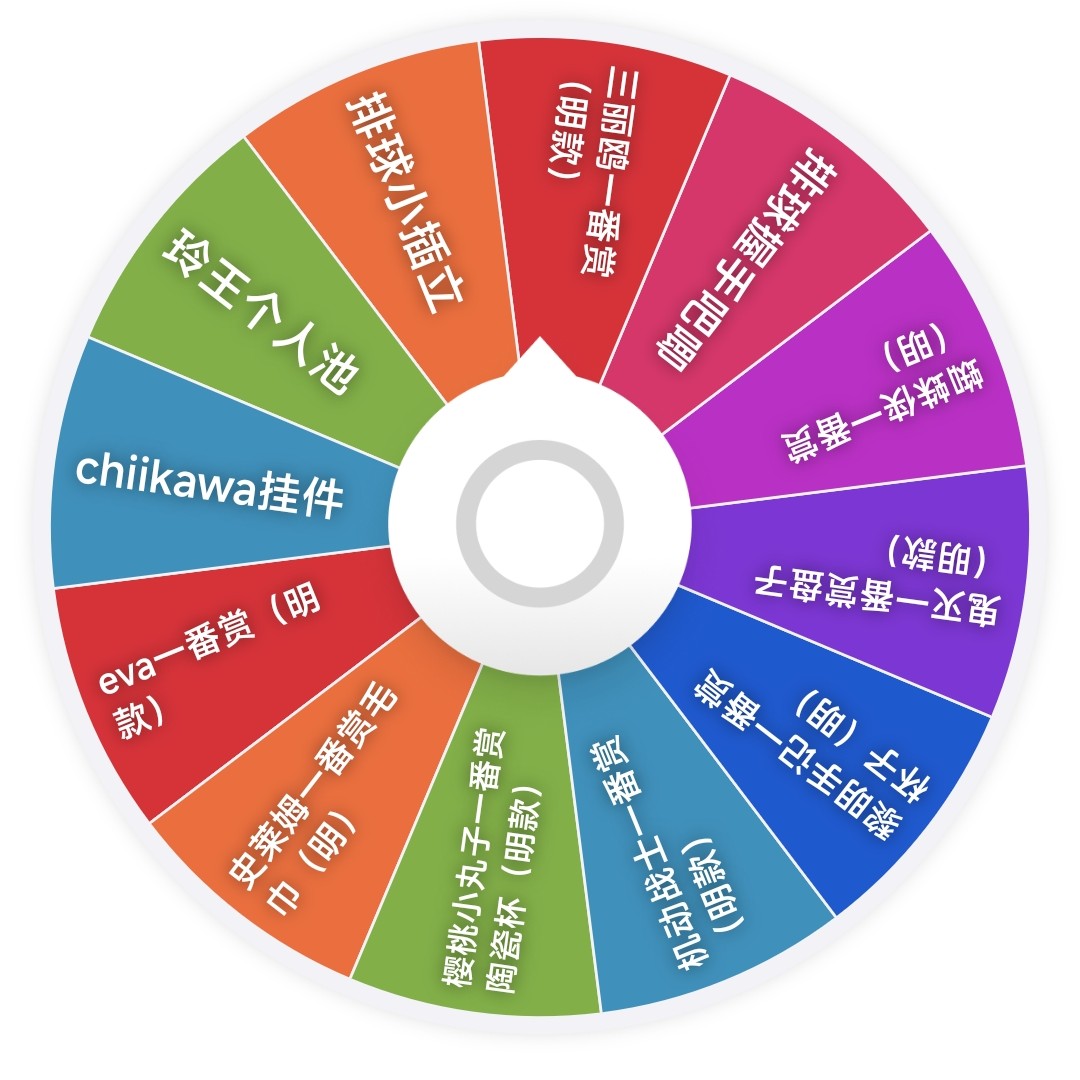 超级日谷吧唧徽章/一番赏混池