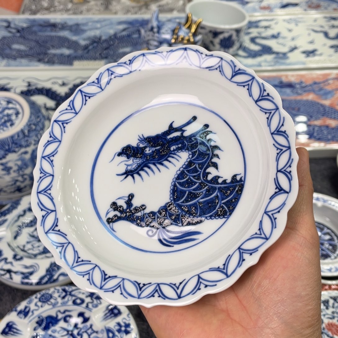 景德镇陶瓷手工手绘