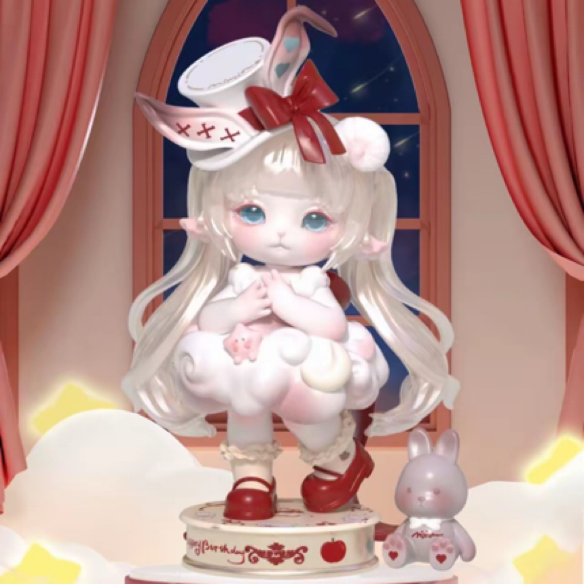 【吊卡】MIMIA丝绒蛋糕/心愿彩糖吊卡系列盲盒潮玩手办摆件