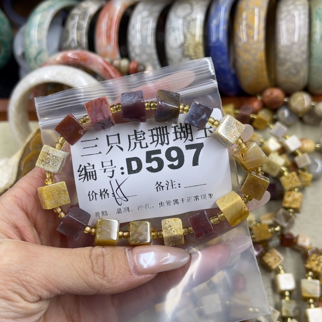 *****硅化珊瑚（珊瑚玉）未镶嵌h