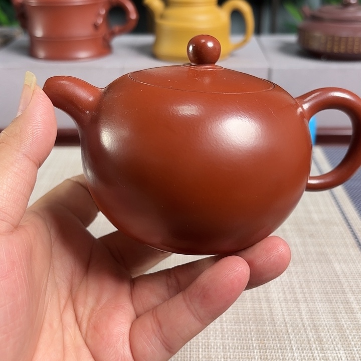 紫砂茶壶宜兴原矿泥料手工紫砂壶