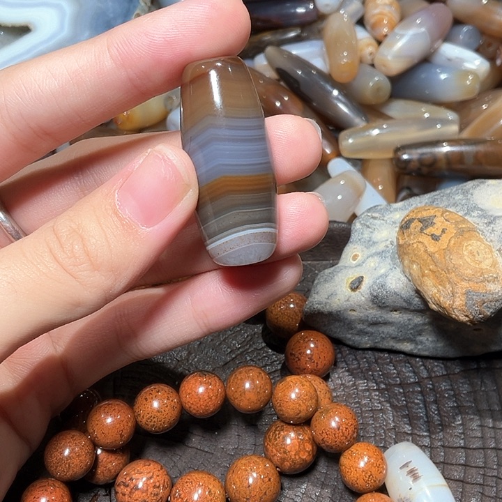 玛瑙/玉髓吊坠(不含链)未镶嵌