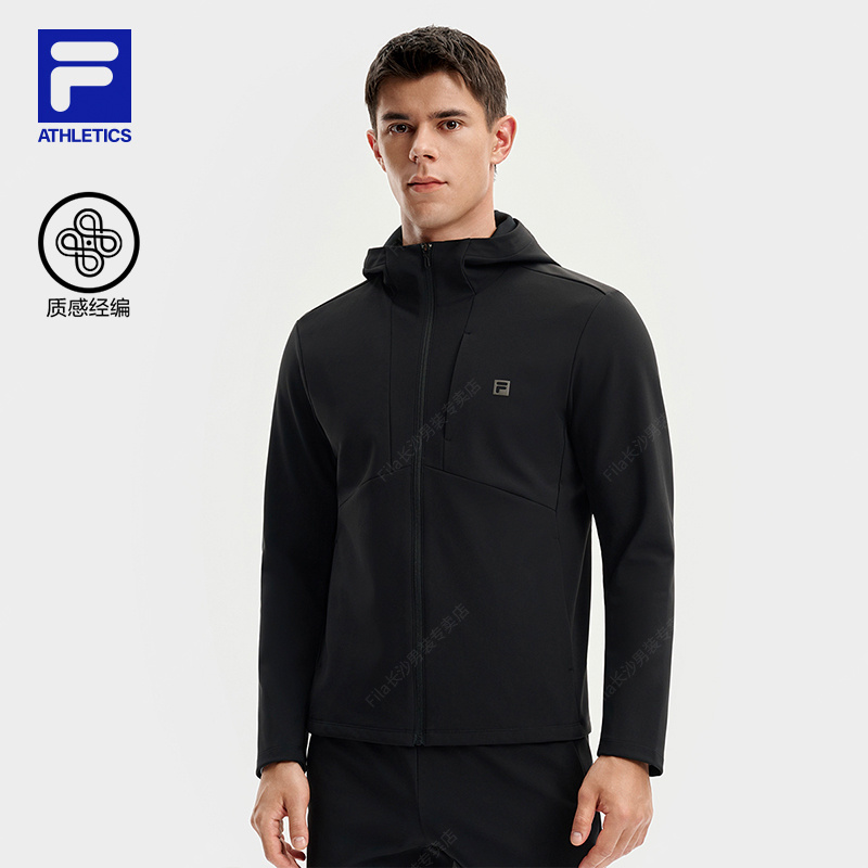 Fila/斐乐男子【质感精编速干外套】秋季新款户外运动A11M541503F