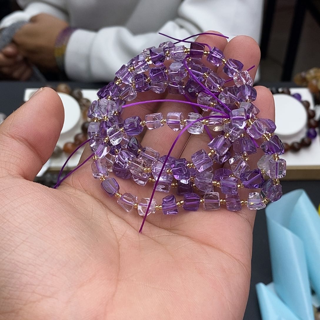 未镶嵌手链水晶多样性发一条
