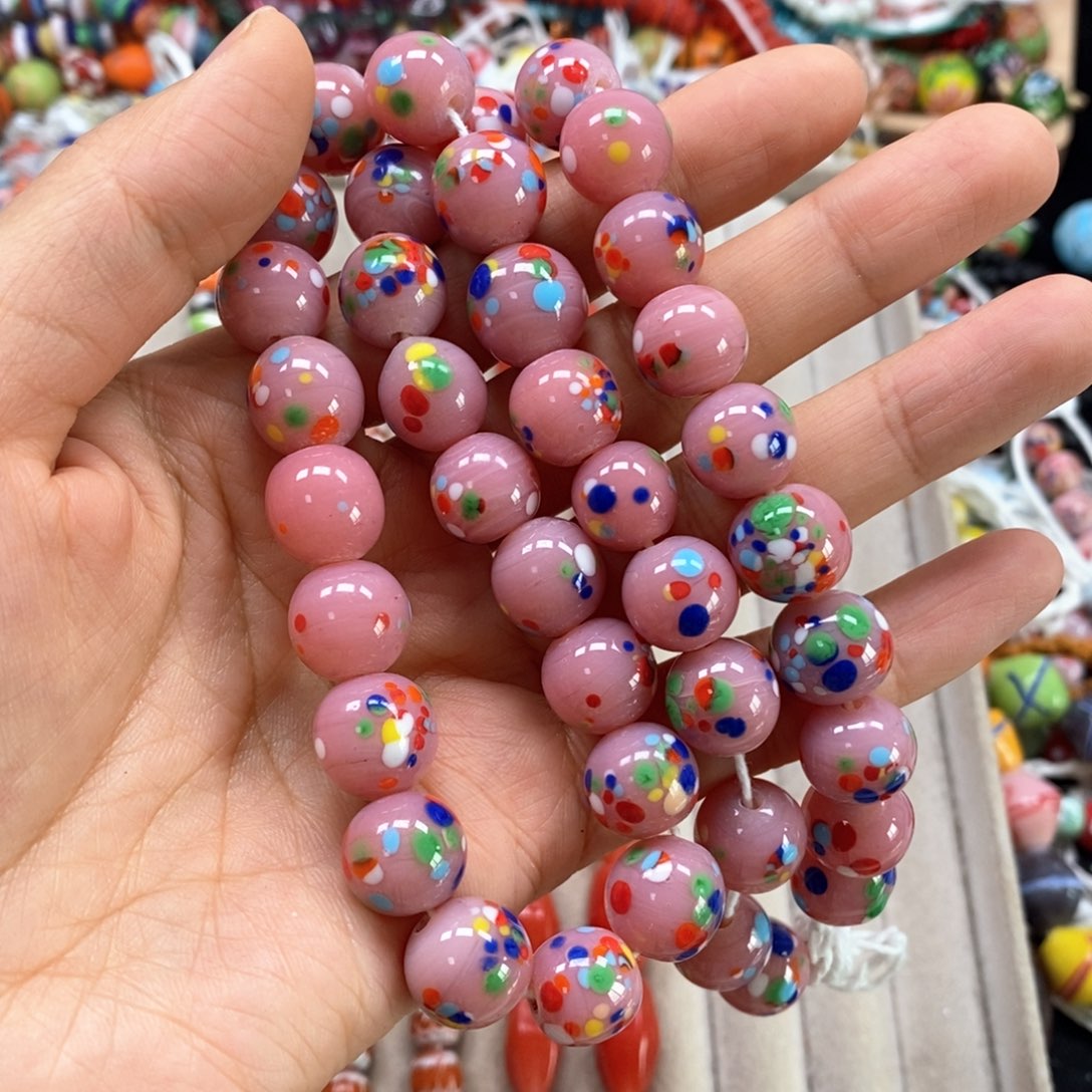 琉璃非金属琉璃粉色