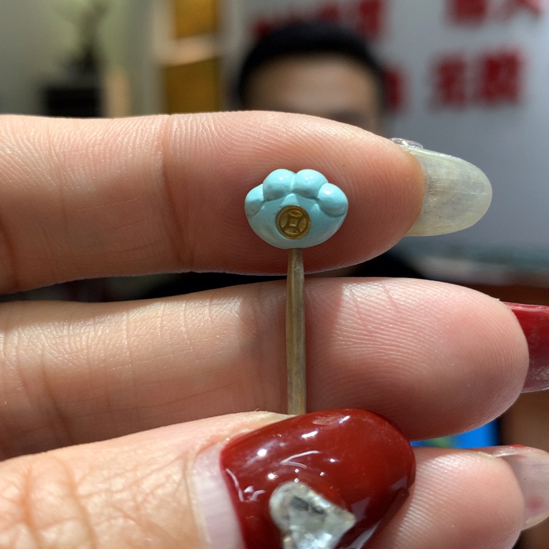 绿松石配饰未镶嵌