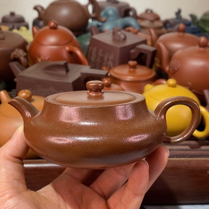 茶壶紫砂微瑕处理一把