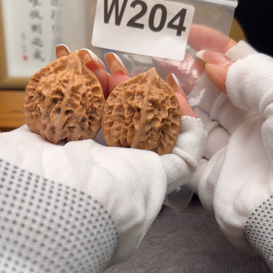 文玩核桃把件35大龙w204微虚尖