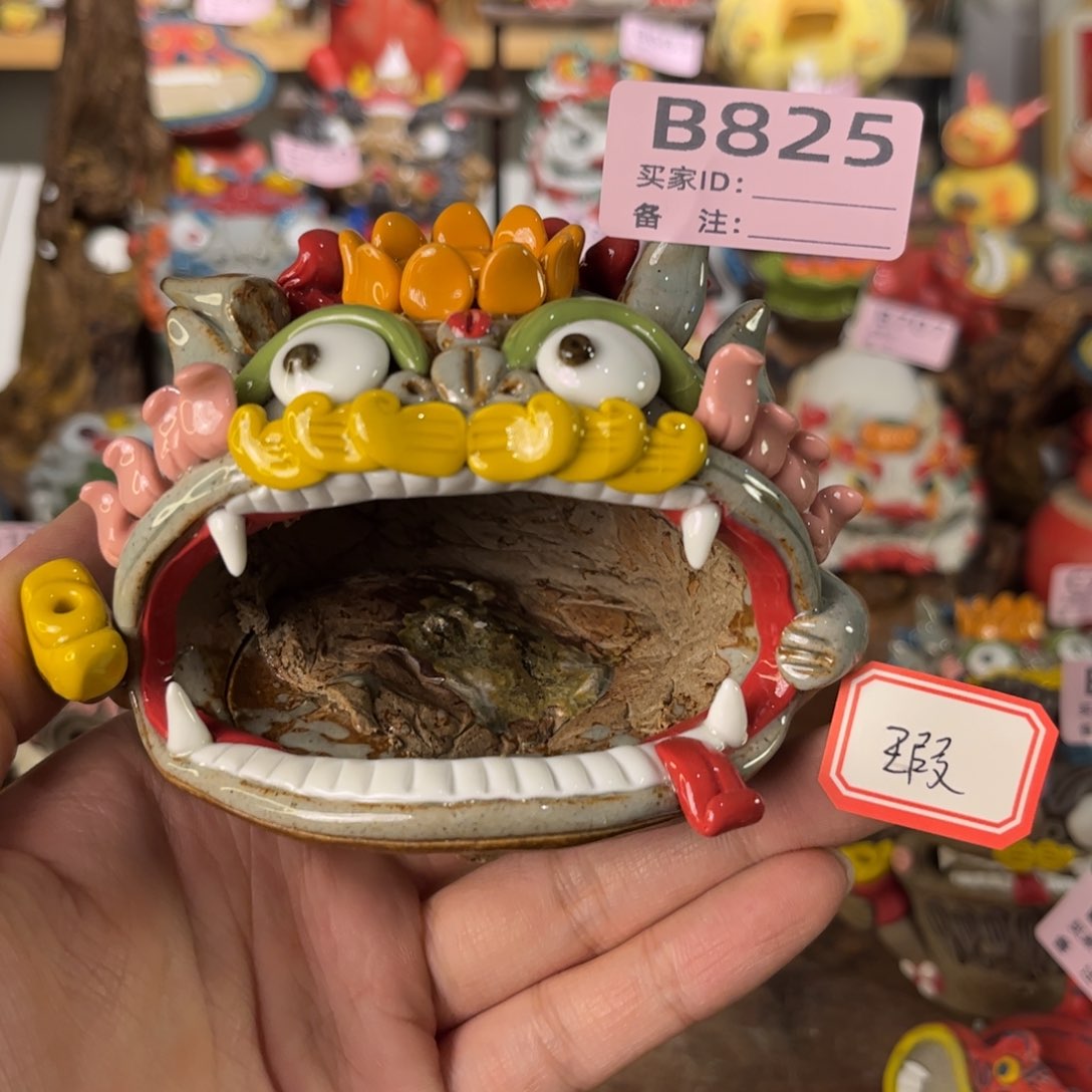 泥塑纯手工茶宠摆件