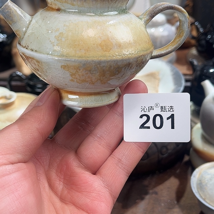 沁庐柴窑古法柴烧全手工茶具