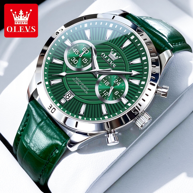 欧利时品牌手表多功能石英表时尚潮流高颜值男士手表男表2921