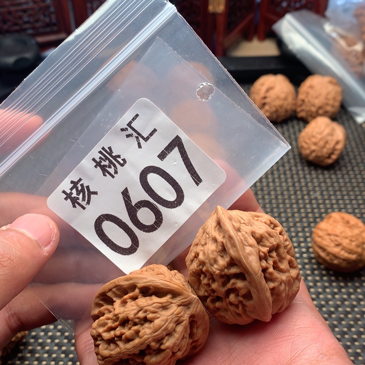 文玩核桃把件凤凰台