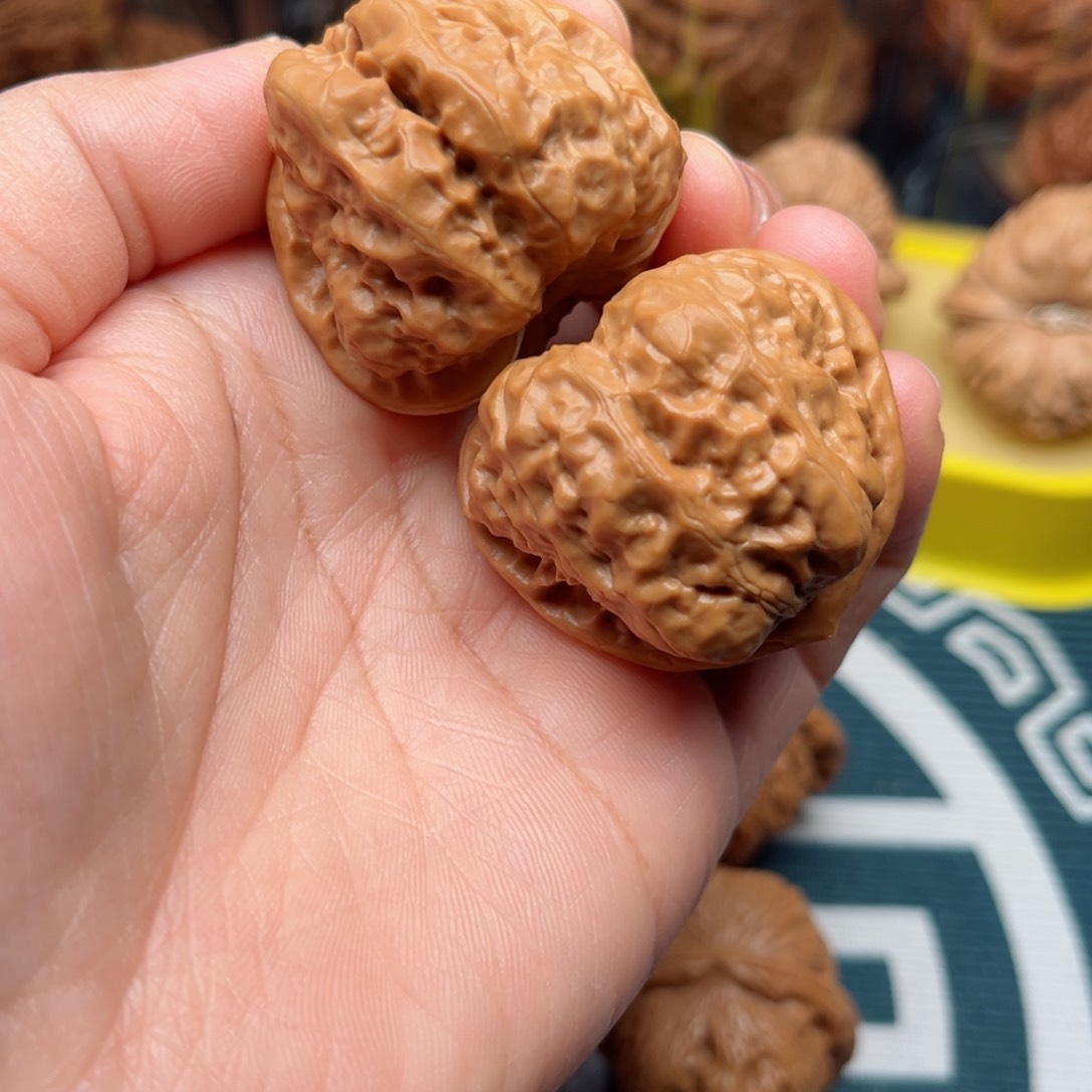 【闪购商品】桃木文玩核桃手把件38蛙