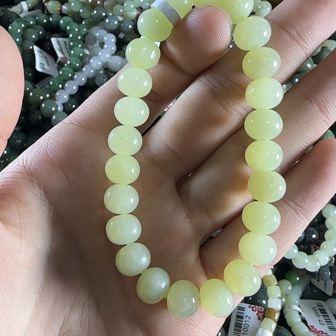 和田玉手链未镶嵌217