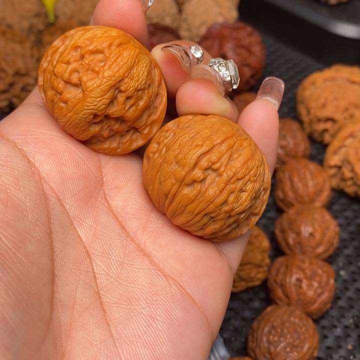 吊坠文玩核桃珈*爱秦岭野生18