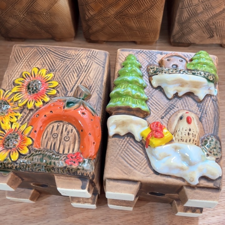 紫砂花盆粗陶材质多肉花盆