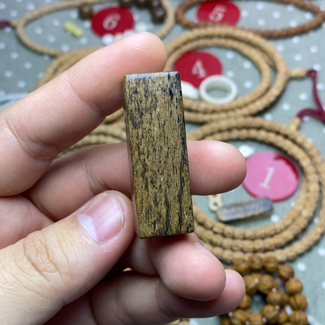 柏香籽/百香籽吊坠猛犸骨一字三通15*12.9*42.8