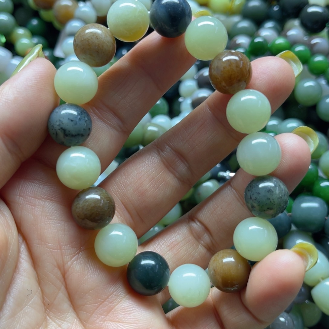 和田玉手链未镶嵌