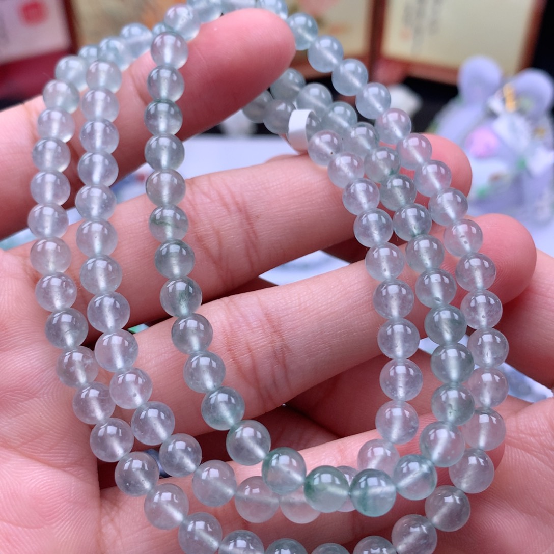 翡翠未镶嵌手链卡6